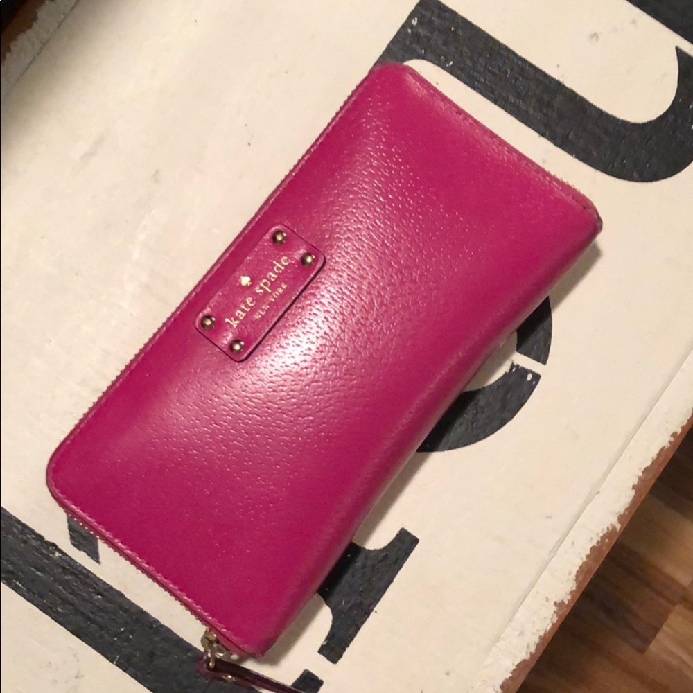 Kate Spade Hot Pink Wallet